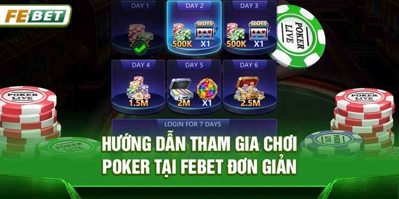 Poker đỉnh cao và trải nghiệm giải trí đẳng cấp tại Febet