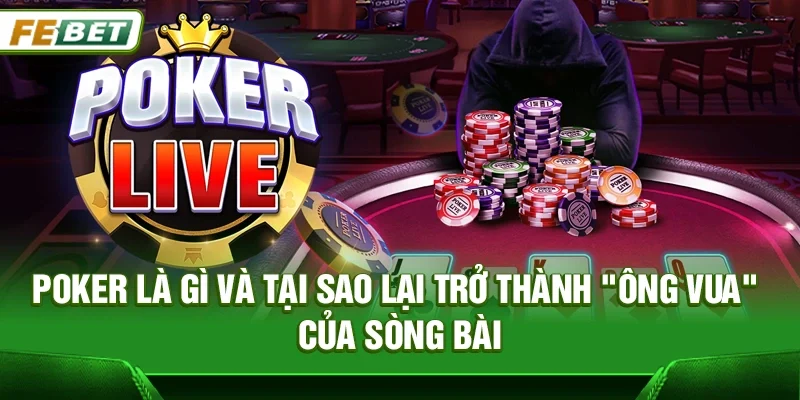 Poker là gì và tại sao lại trở thành "ông vua" của sòng bài?